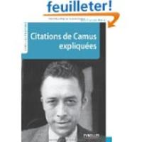 Citations de Camus expliquées- Jean-François Mattéi- Eyrolles