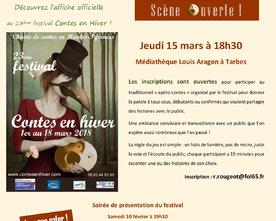 23ème festival Contes en Hiver !