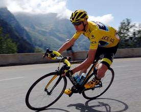 Que traduit le "geste" sur Froome dans la montée de l'Alpe d'Huez?